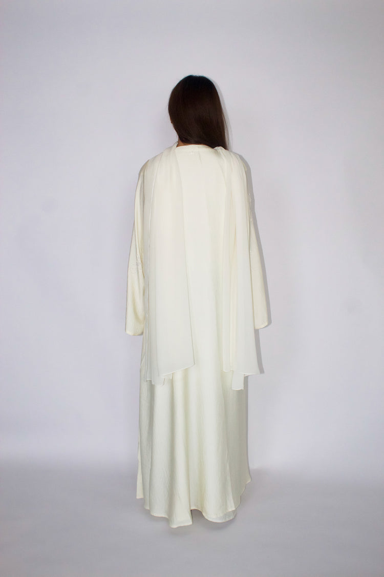 Iris Wrap Abaya