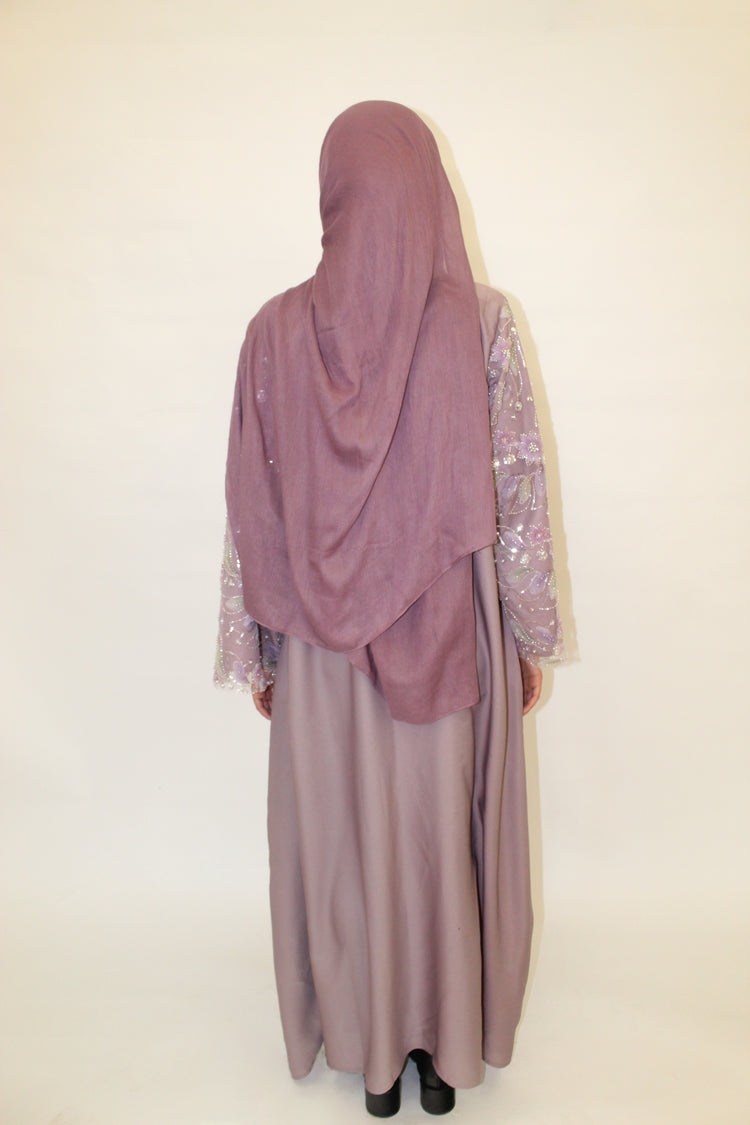 Lavender Lights Abaya
