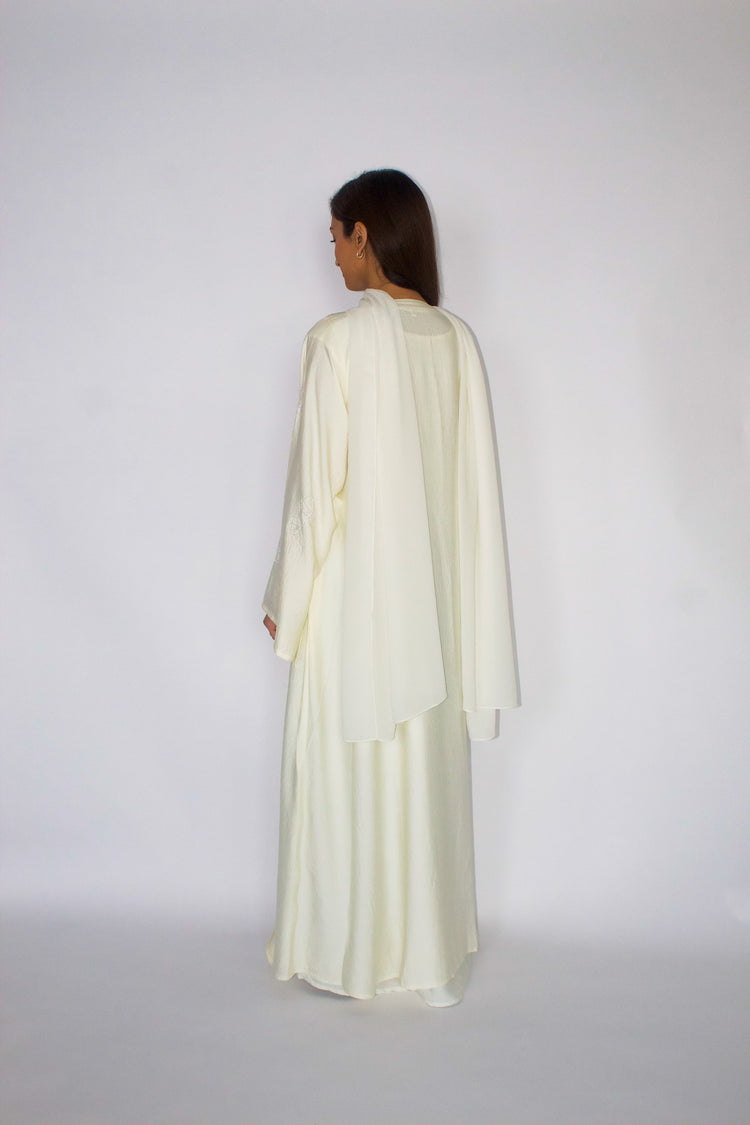 Iris Wrap Abaya