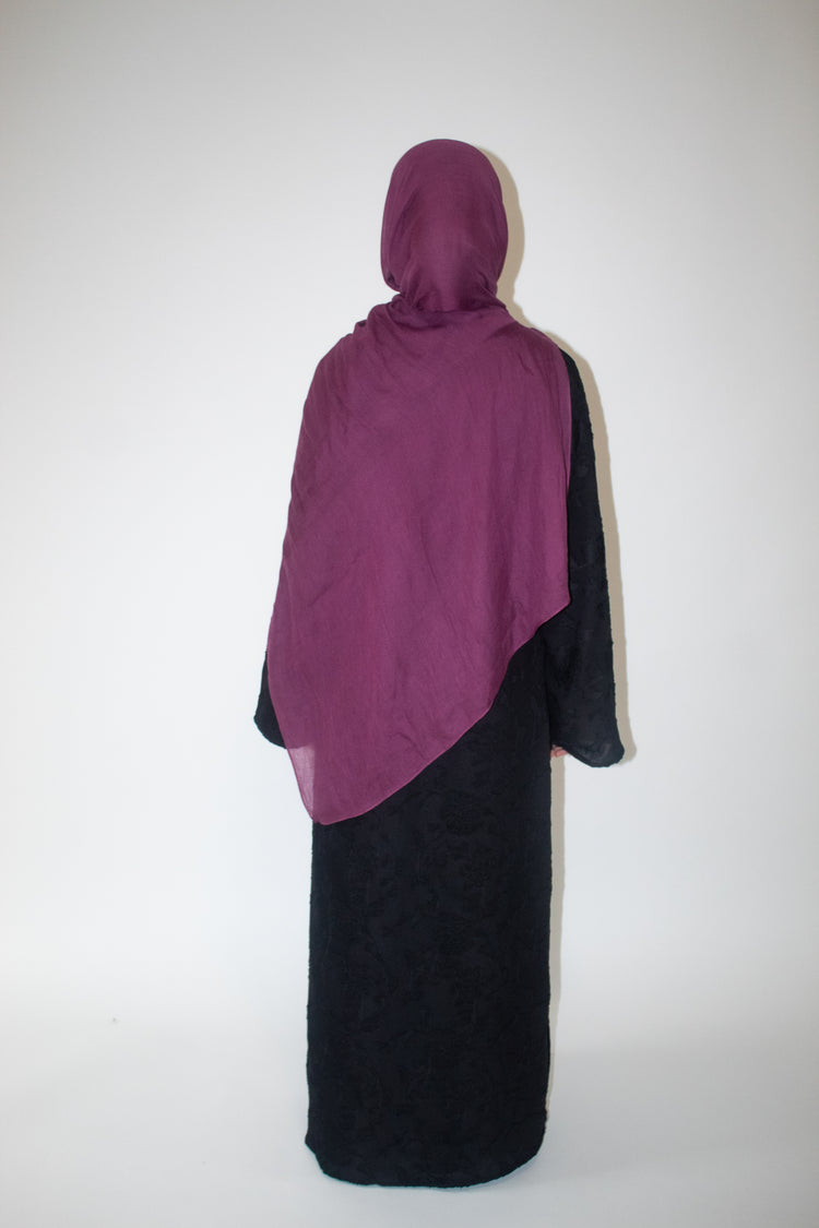 Rose Noir Abaya