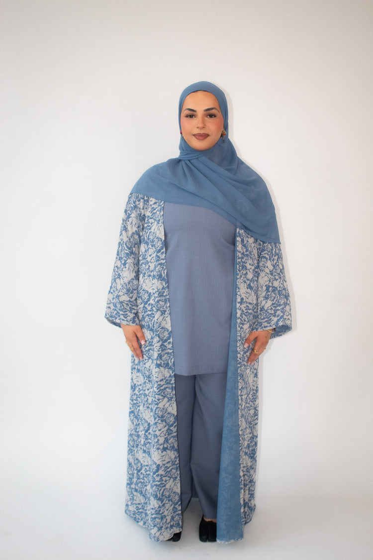 Summer Blues Abaya