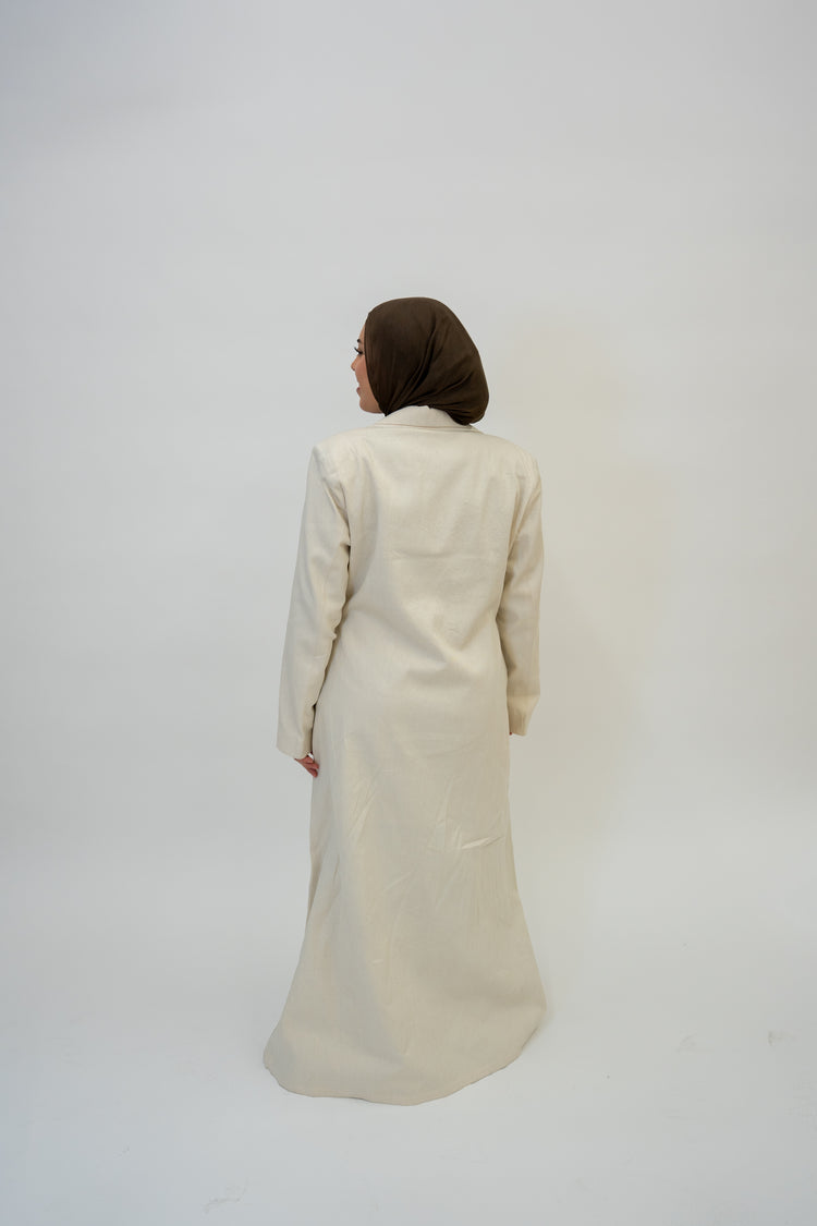 Structured Oat Abaya