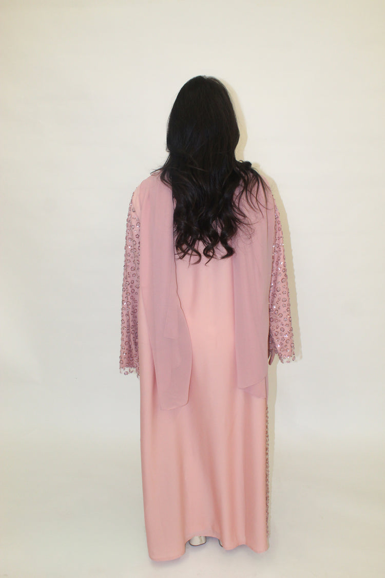 Pretty in Pink Abaya