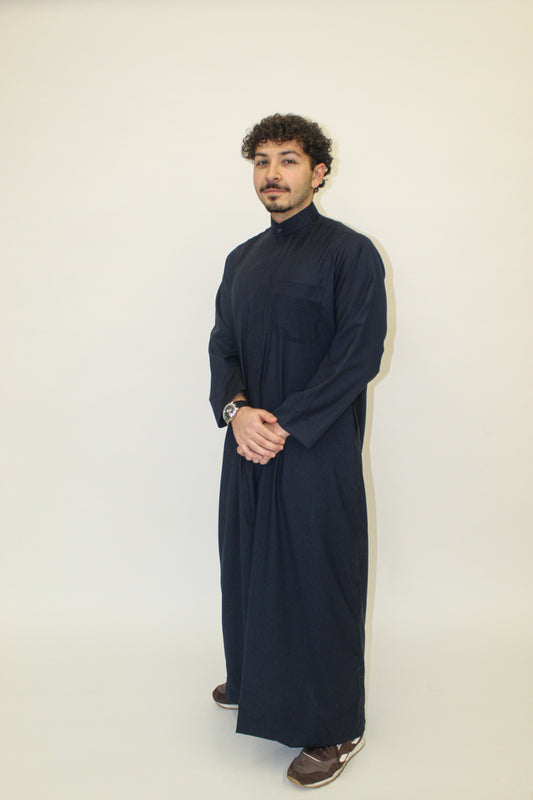 Midnight Thobe (Regular Collar)