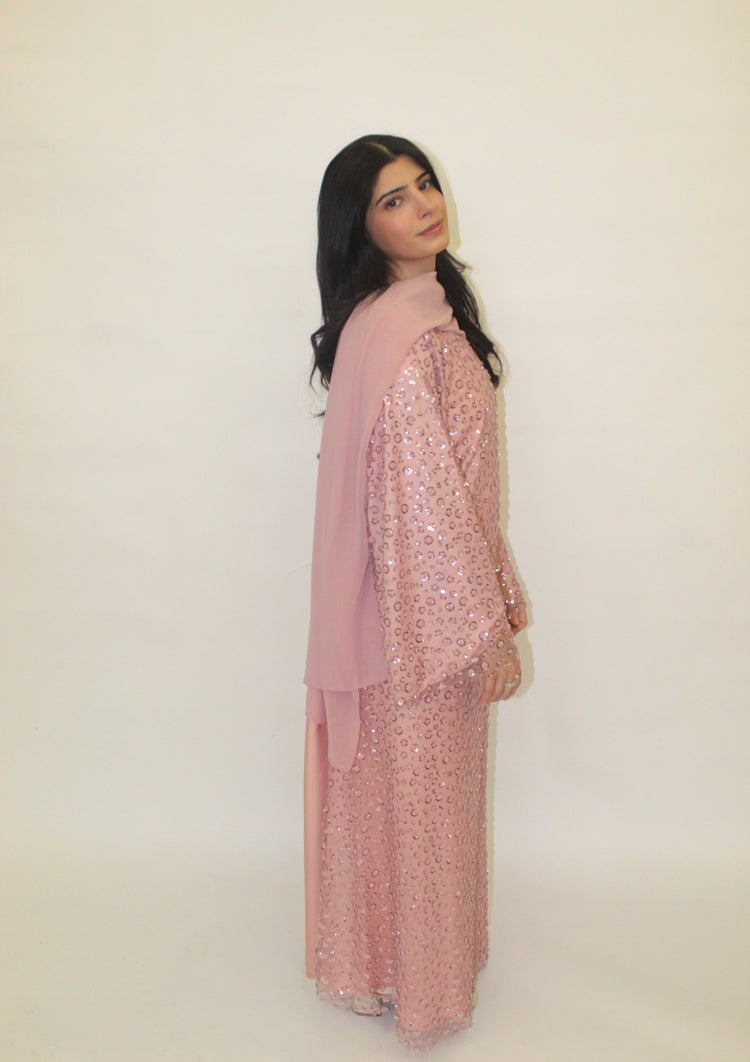 Pretty in Pink Abaya