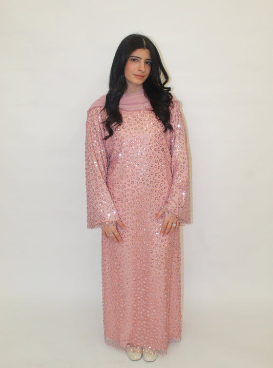 Pretty in Pink Abaya