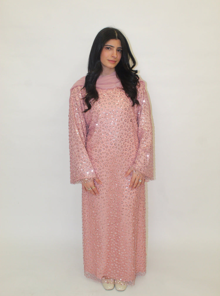 Pretty in Pink Abaya