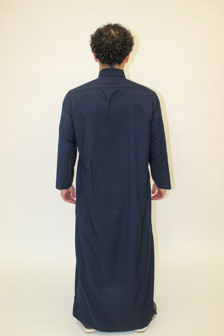 Midnight Thobe (Regular Collar)