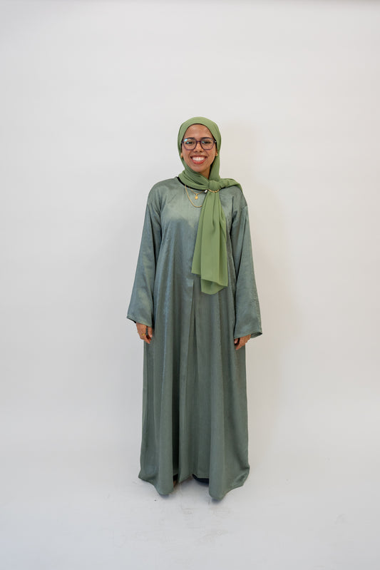 Silk Moss Abaya