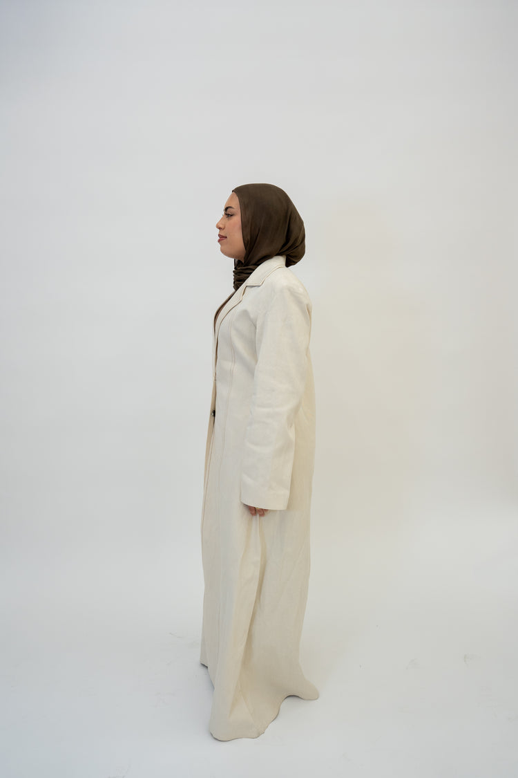 Structured Oat Abaya